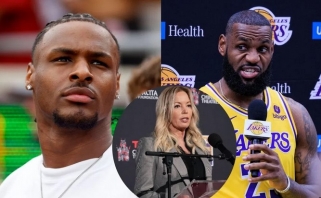 "Lakers" savininkė pirmąkart pasisakė apie Bronny pakvietimą: mes – artimos sielos